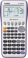 Casio fx-9750GII Graphing Calculator - White Perspective: Main