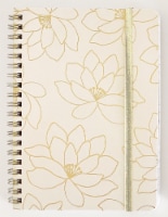 Carolina Pad Keep it in Line Personal Book Cream Floral Perspective: Main