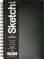 Carolina Pad U Create Sketch Book - 75 Sheets - Black Perspective: Main