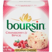 Boursin Cranberry & Spice Gournay Cheese Perspective: Main