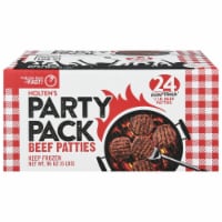 Holten Meats Big Box Beef Patties Perspective: Main