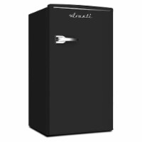 Avanti RMRS31X5R-IS Retro Compact Mini Refrigerator with Manual Defrost, Black