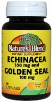 Nature's Blend Echinacea and Golden Seal Capsules 100mg Perspective: Main