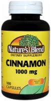 Natures Blend Cinnamon Capsules 1000mg