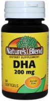 Nature's Blend DHA Softgels 200mg 30 Count Perspective: Main