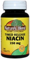 Nature's Blend Timed Release Niacin Tablets 250mg Perspective: Main