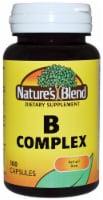 Nature's Blend Vitamin B Complex Capsules 100 Count Perspective: Main