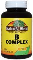 Nature’s Blend B Complex Dietary Supplement Capsules 250 Count Perspective: Main