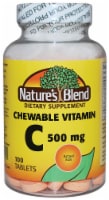 Nature’s Blend Chewable Vitamin C Tablets 500mg 100 Count