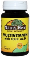 Nature's Blend Multivitamin with Foilic Acid Tablets Perspective: Main