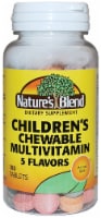 Nature's Blend Children's Chewable Multivitamin Tablets - Fruit Flavor