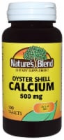 Natures Blend Calcium Oyster Shell Tablets 500mg