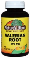 Nature's Blend Valerian Root Capsules 500mg Perspective: Main
