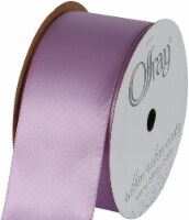 Offray Single Face Satin Ribbon 1-1/2 X12'-Light Orchid