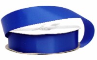 Offray Ribbon Singleface Satin 7/8" Royal
