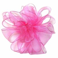 Offray Wired Edge Encore Ribbon - Light Pink Perspective: Main