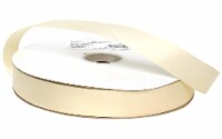 Offray Ribbon Doubleface Satin 7/8" Cream