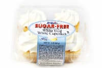 Ann Marie's Sugar Free White Iced White Cupcakes