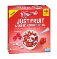 Wyman's® Just Fruit™ Raspberries Strawberries & Greek Yogurt Bites
