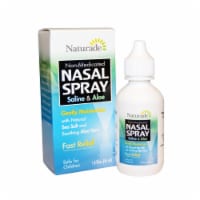 Naturade Non Medicated Nasal Spray Saline And Aloe Gently Moistu