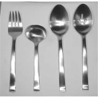 Ginkgo 079914-33131-9 Norse- 18-10 Stainless- All Satin Finish 4PC Hostess Set