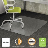 deflecto Mat,Dura,St,46x60,Rect,Rf CM13443FCOM