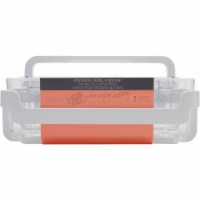 Deflecto Caddy Organizer W/Sml, Med & Lrg Compartments-White