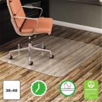 deflecto Mat,Tx,36x48,Rc,Ic,Clr CM2E142