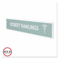 deflecto Superior Image Cubicle Sign Holder 8 1/2 x 2 Clear 587501