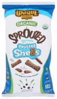Unique Original Sea Salt Sprouted™ Whole Grain Wheat Pretzel Shells Perspective: Main