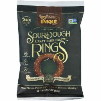 Unique Snacks SourDough Craft Beer Pretzel Ring,  2.12oz (Pack of 24)