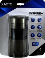 X-Acto Inspire Battery-Operated Pencil Sharpener - Black Perspective: Main