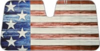 Hopkins GoGear American Flag Universal Folding Sunshade Perspective: Main
