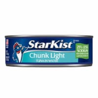 StarKist Reduced Sodium Chunk Light in Water Can Perspective: Main
