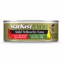 StarKist E.V.O.O. Solid Yellowfin Tuna with Crushed Red Peppers and Extra Virgin Olive Oil Can Perspective: Main