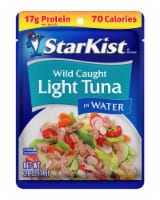 StarKist Light Wild Caught Tuna in Water Pouch