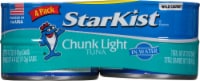StarKist 4 Pack Chunk Light Tuna in Water