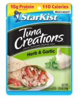 StarKist® Tuna Creations® Herb & Garlic Lightly Seasoned Premium Tuna Pouch