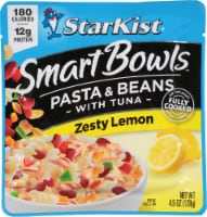 StarKist Smart Bowls with Tuna Zesty Lemon Pasta & Beans Pouch