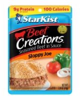 StarKist Beef Creations Sloppy Joe - 2.6 oz Pouch Perspective: Main