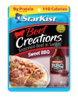 StarKist Beef Creations Sweet BBQ - 2.6 oz Pouch Perspective: Main