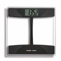 Health o meter® Glass Weight-Tracking Scale - Clear/Black Perspective: Main