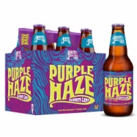 Abita Purple Haze Raspberry Lager Craft Beer Bottles Perspective: Main