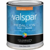 Valspar® Medallion Colorfinity Clear Base Semi-Gloss Interior Paint & Primer