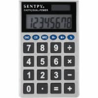 Sentry Jumbo Key Auto-Off 8-Digit Pocket Calculator CA279
