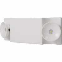 Sure-Lites 2-Head White Polycarbonate LED Emergency Light SEL17