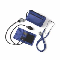 Compli-Mates: Sphygmomanometer/Sprague Rappaport Stethoscope Combo Kit, Blue