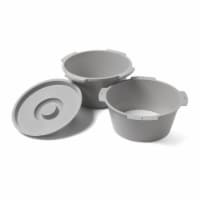 Commode Pail: Replacement Commode Pail with Lid