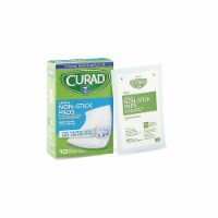 Curad Nonstick Pad,Sterile,White,PK10  CUR47395RB