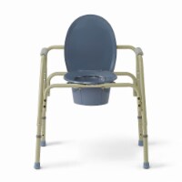 Medline Extra Sturdy Bariatric Commode Perspective: Main